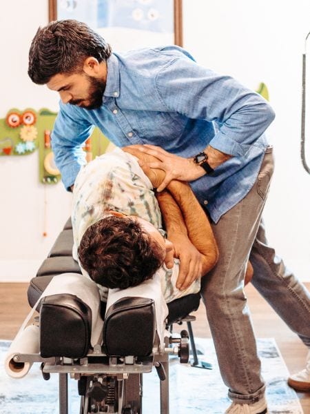 Home 5 INSIGHT nervous system scan at River City Wellness pediatric chiropractor Austin