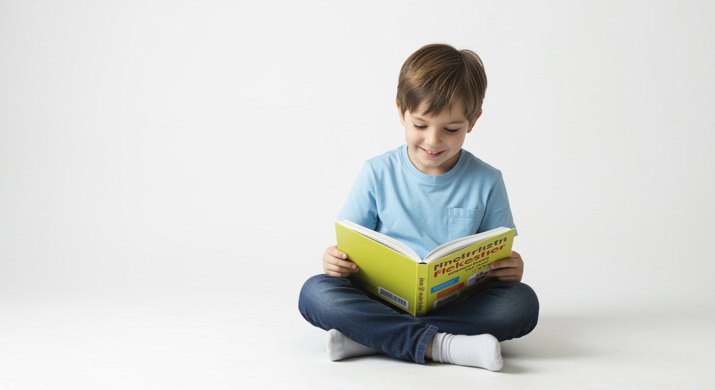 Austin child using natural ADHD alternatives to improve focus and concentration during reading